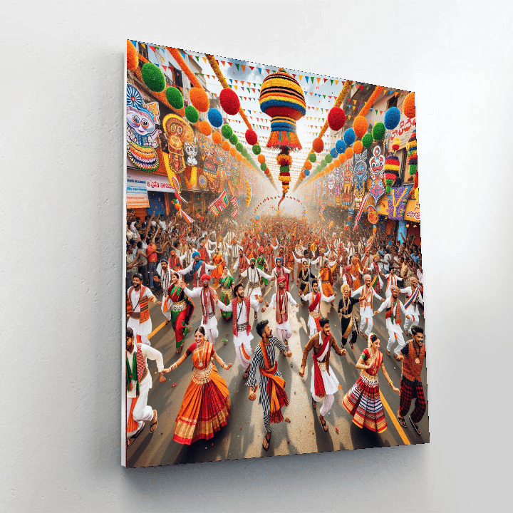 Karnataka Rajyotsava - India DIY Paint By Numbers