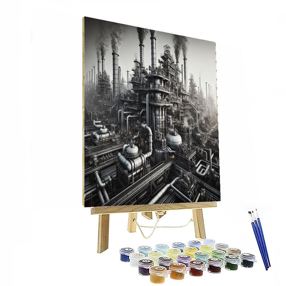 Industrial Revolution Marvel Number Painting