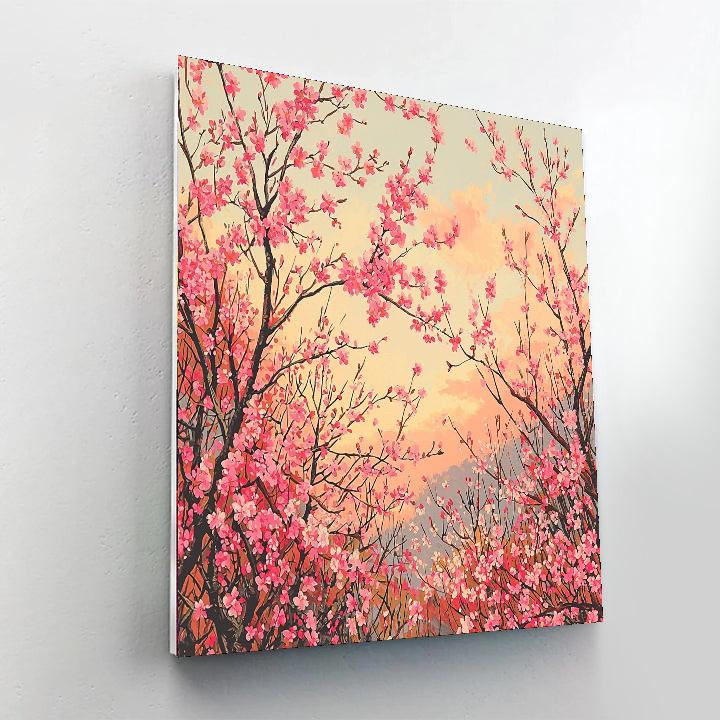 Vincent Van Gogh Inspired Blossoming Hopes  Numbered Painting Kits