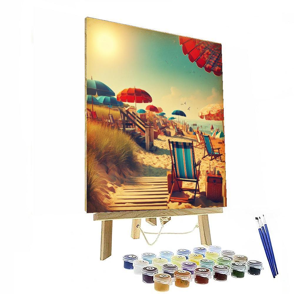 Retro Summer Vibes Paint By Number