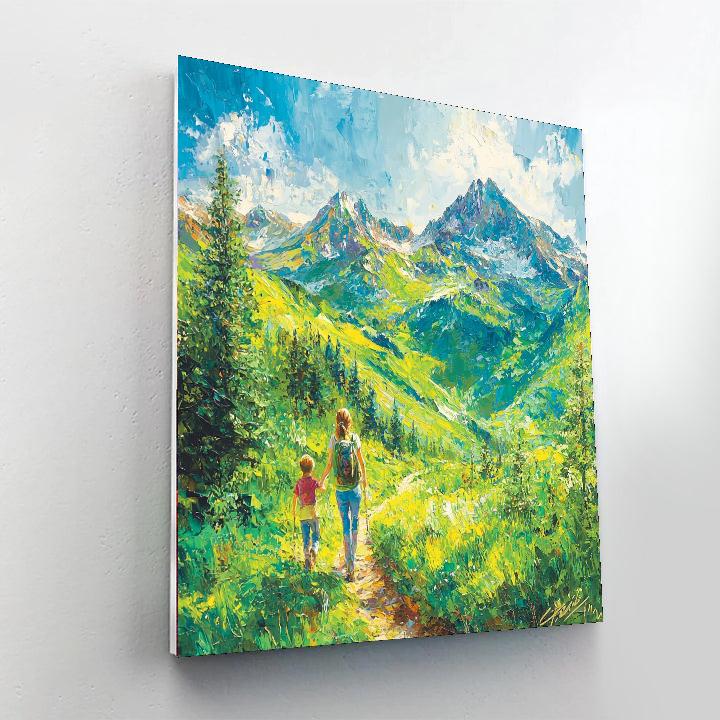 The Adventure Begins Paint By Numbers Kits