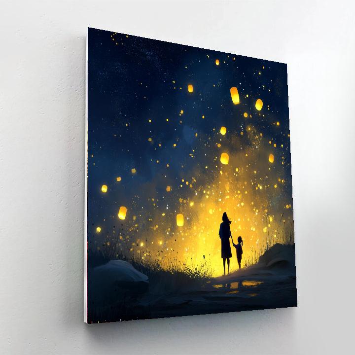 Lanterns Of Light Paint By Numbers Kits