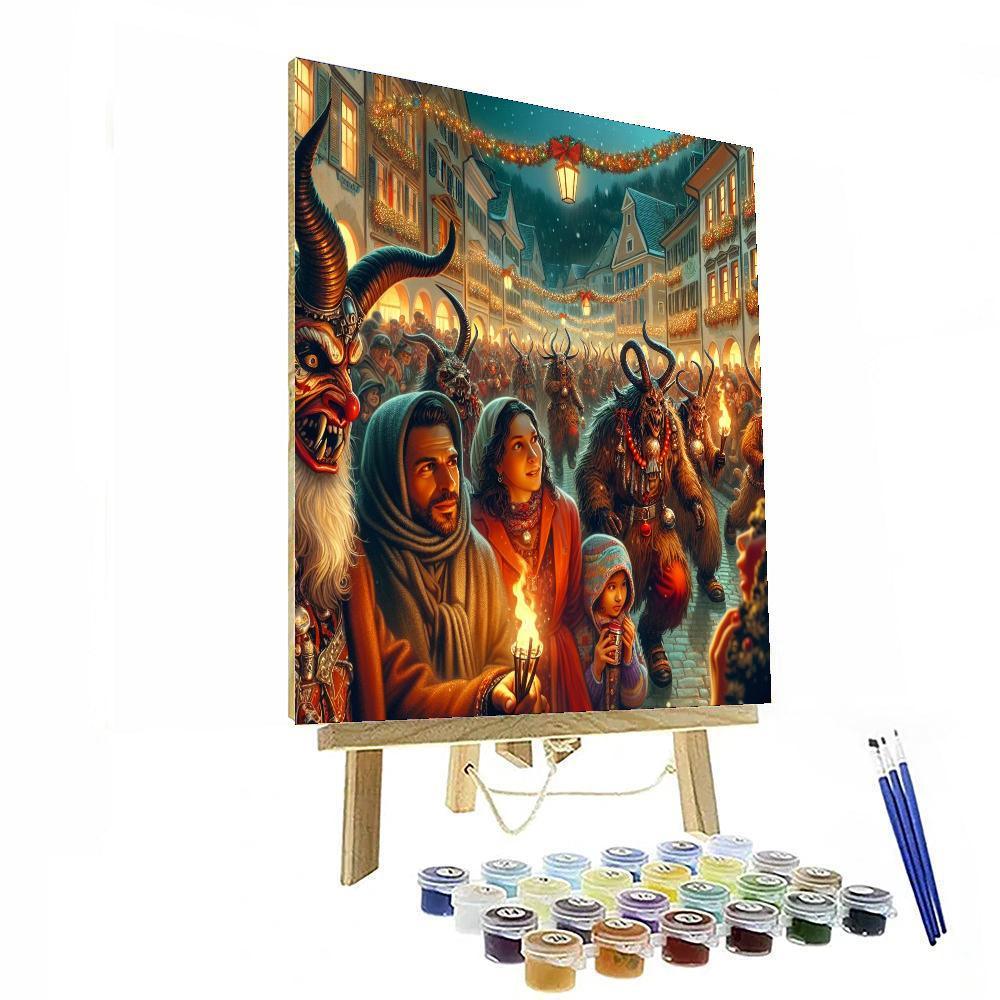 Krampuslauf Paint By Numbers Art