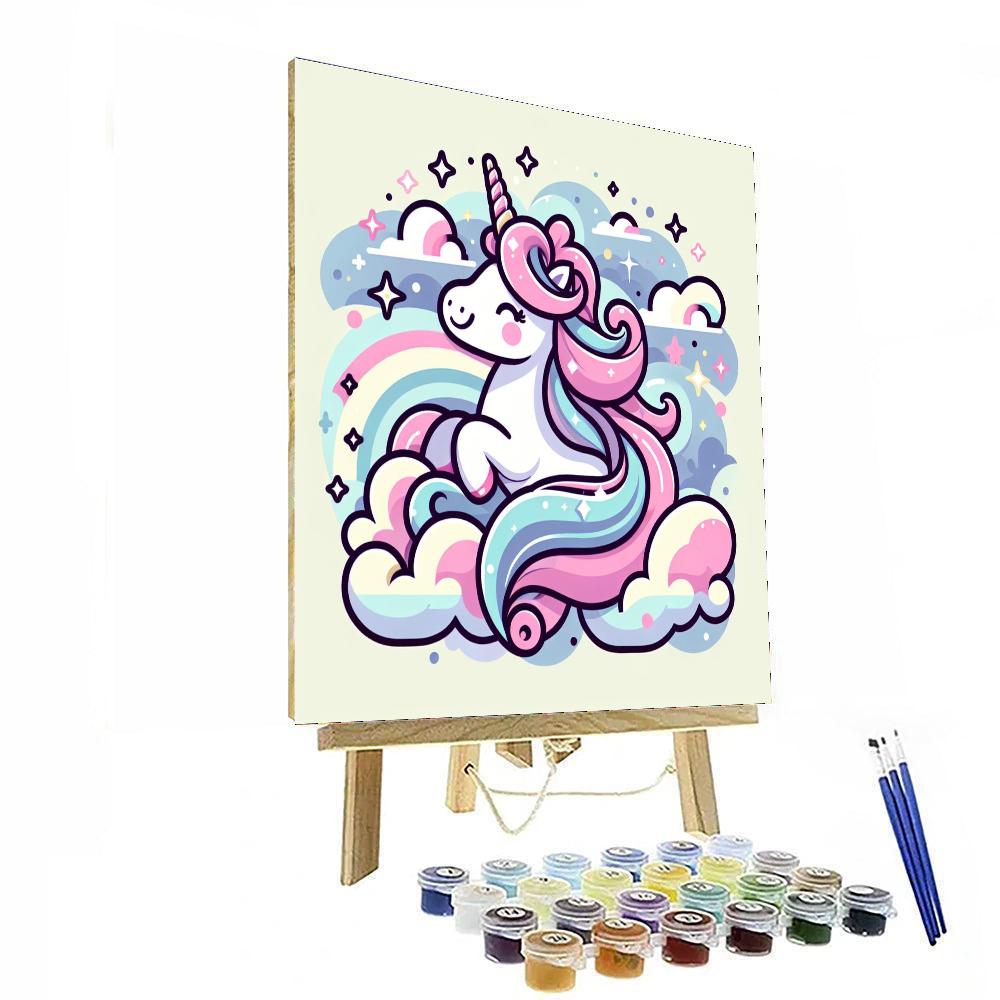 Sweet Unicorn Paint By Numbers Kits