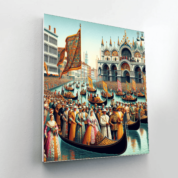 Festa Della Sensa Painting By Numbers Kit