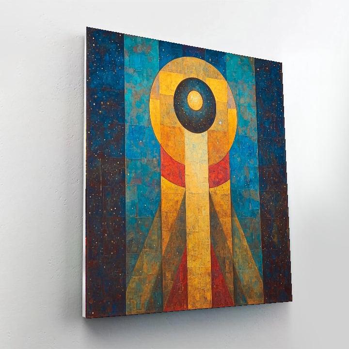 Frida Kahlo Inspired Eclipses Of Emotional Harmony  Numbered Painting Kits