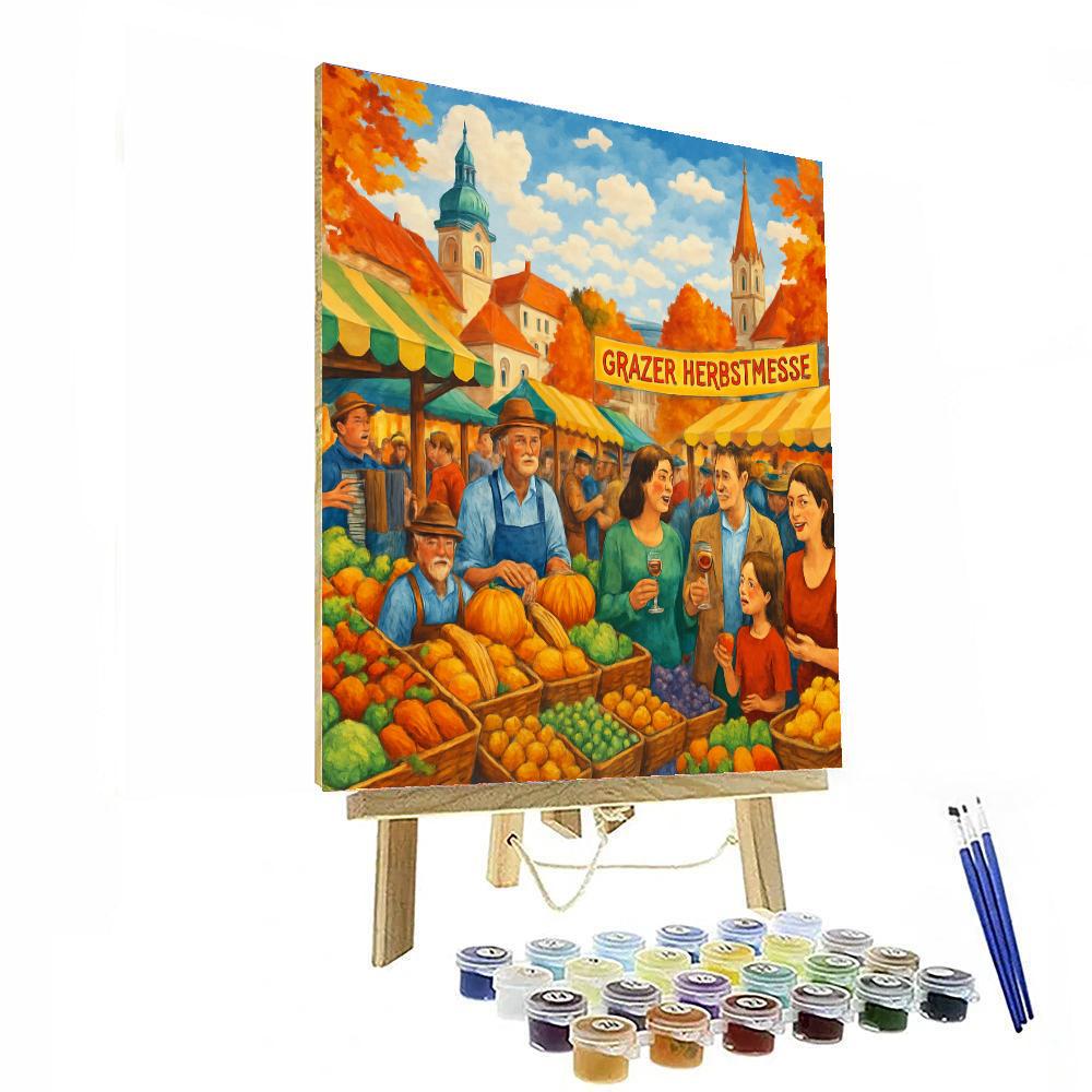 Graz Harvest Festival DIY Paint By Numbers