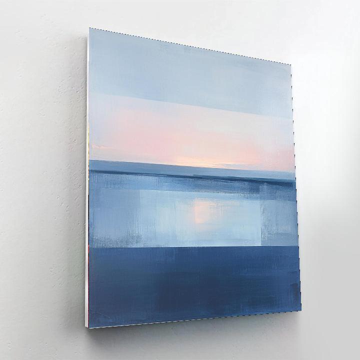 Mark Rothko Inspired Silent Horizon  Numbered Painting Kits