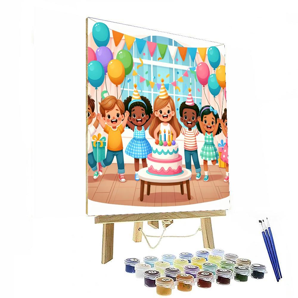 Surprise Party Painting Number Kit