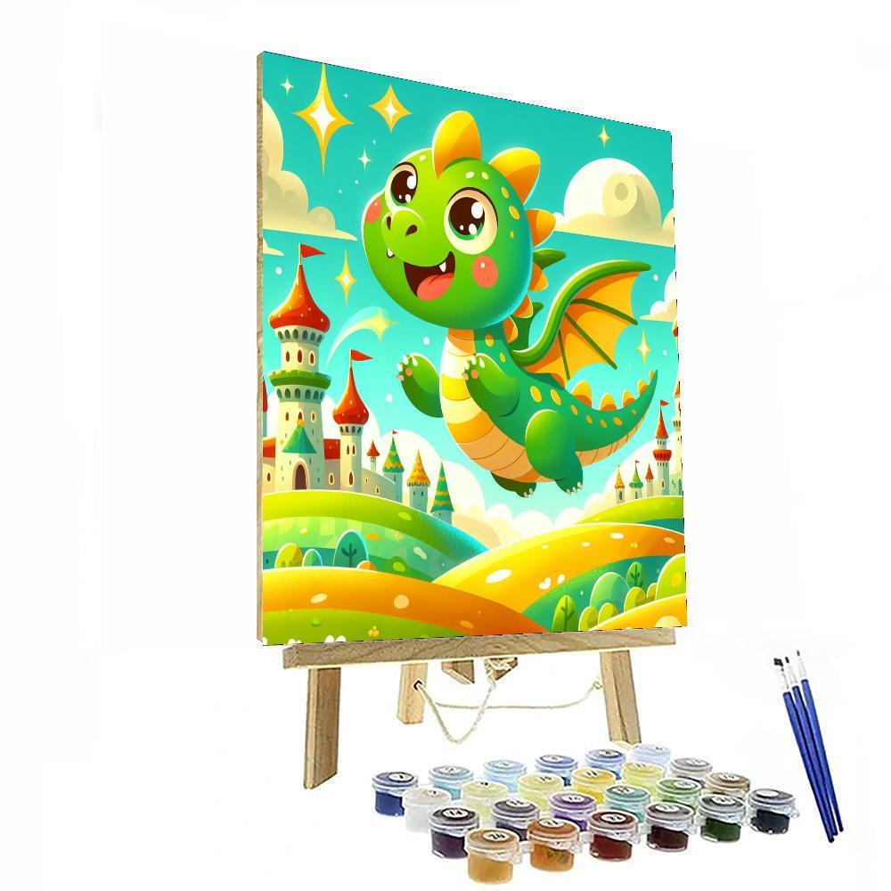 Adventurous Dragon Quest Paint By Number