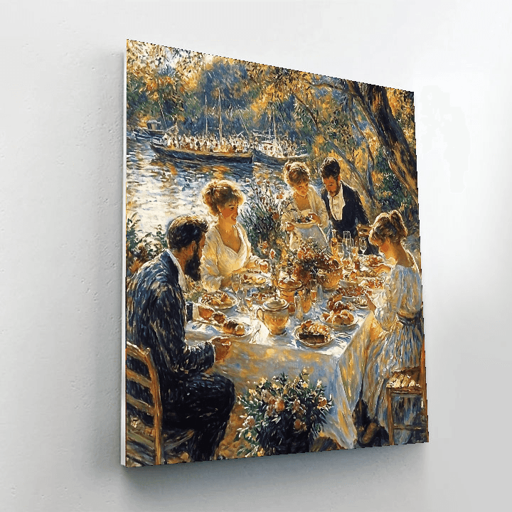 Renoir Inspired Lively Conversations  Numbered Painting Kits