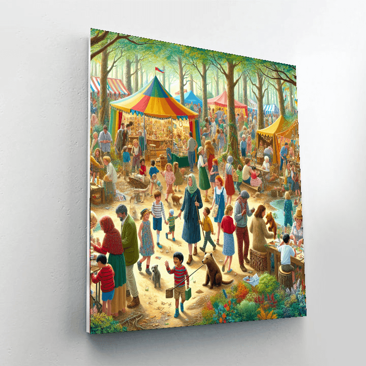 Just So Festival - United Kingdom Painting Number Kit