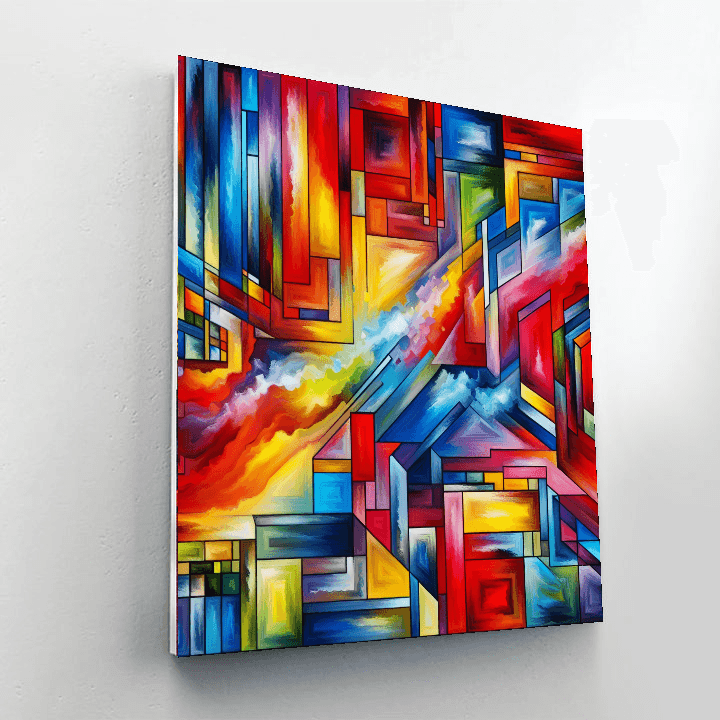 Modern Abstract Vision Paint By Numbers