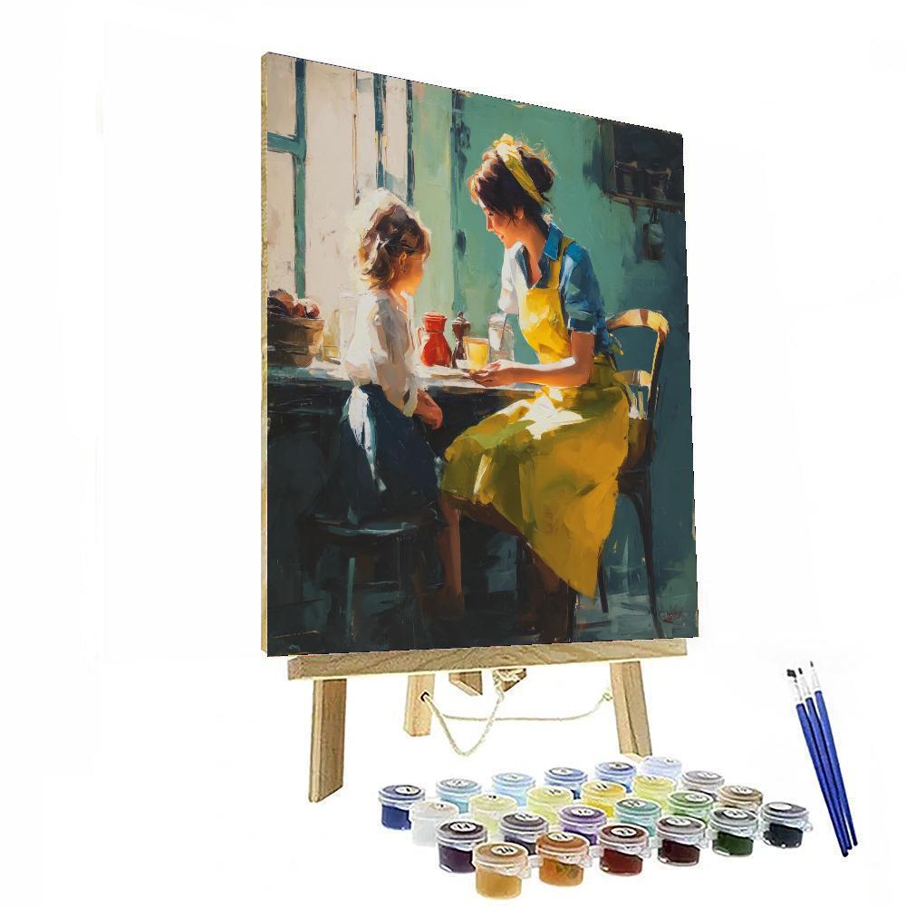 Tender Morning Light Number Painting