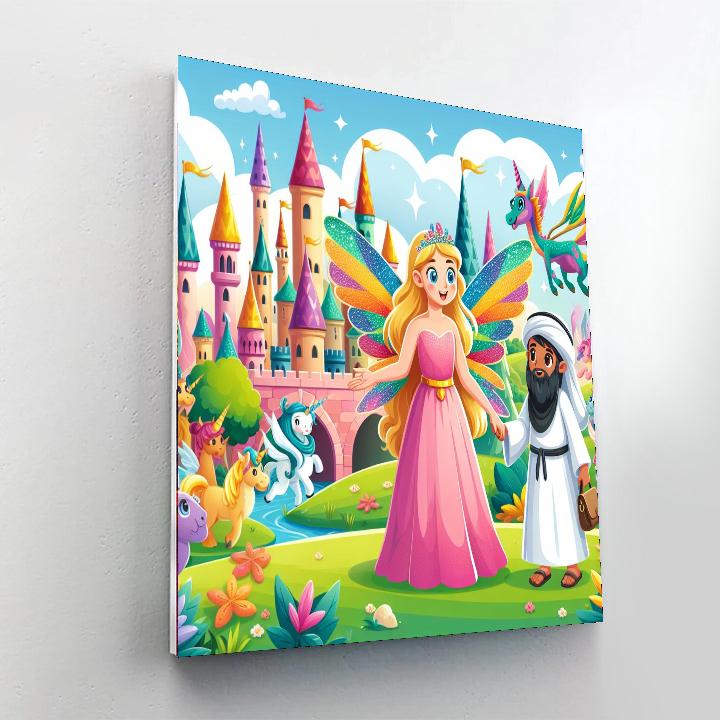 Fairy Kingdom Quest Painting Number Kit