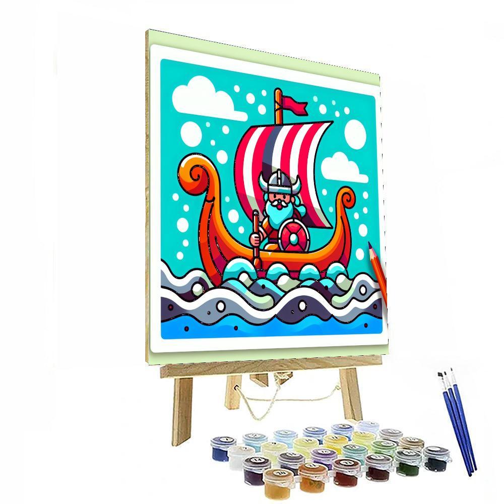 Viking Adventures Paint By Color