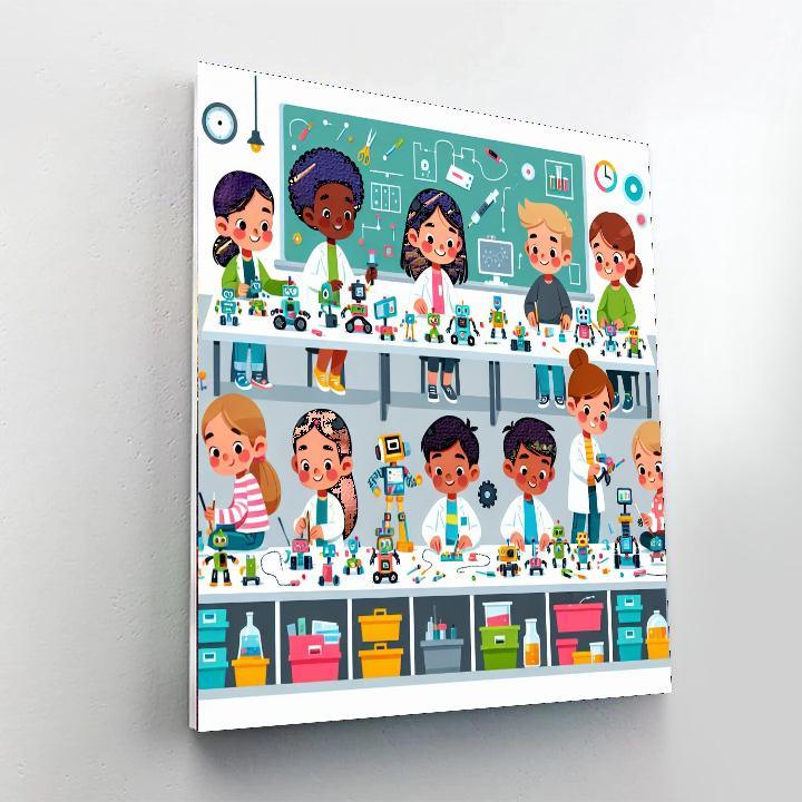 Robot Innovation Lab Numbered Painting Kits