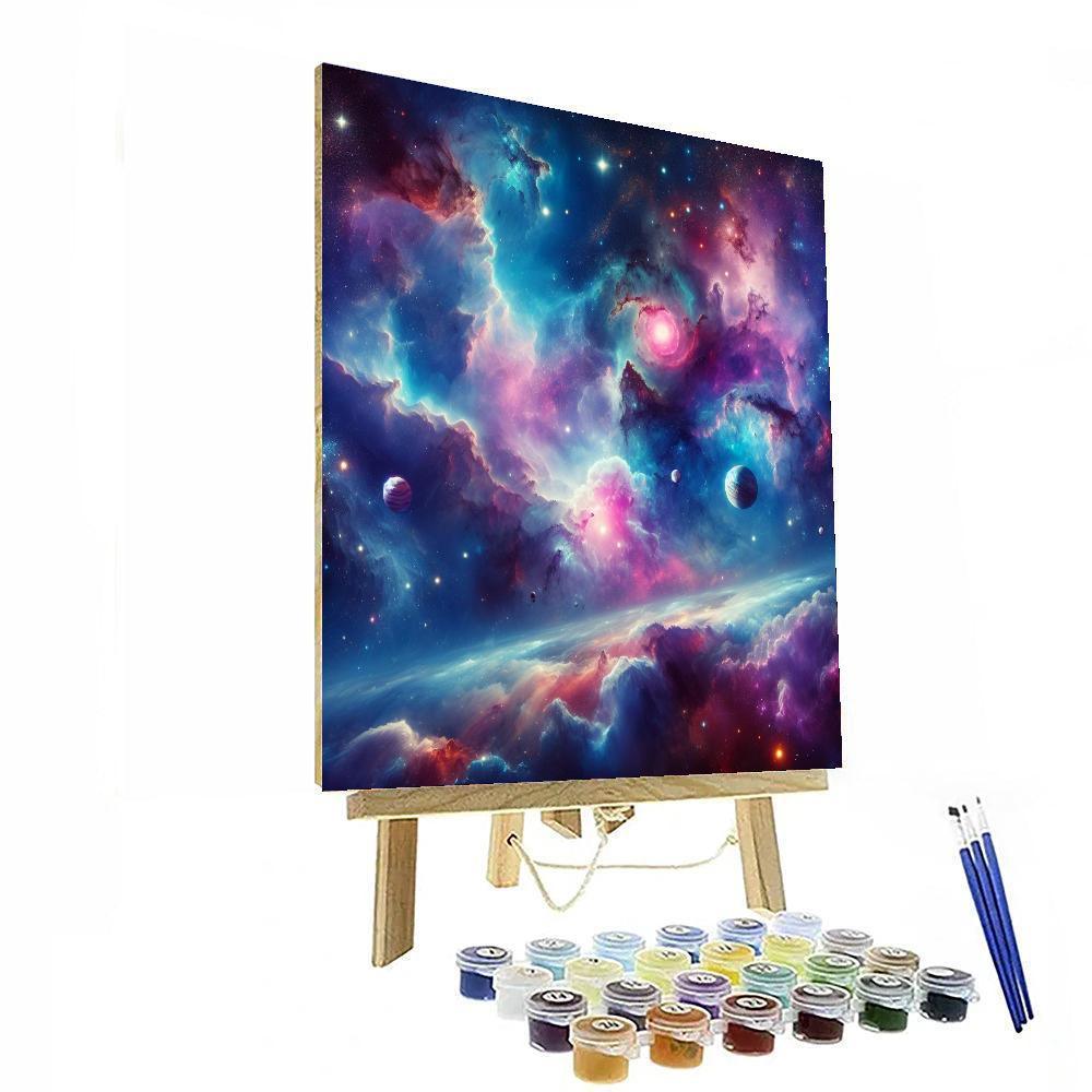 Astronomical Dreams DIY Paint By Numbers
