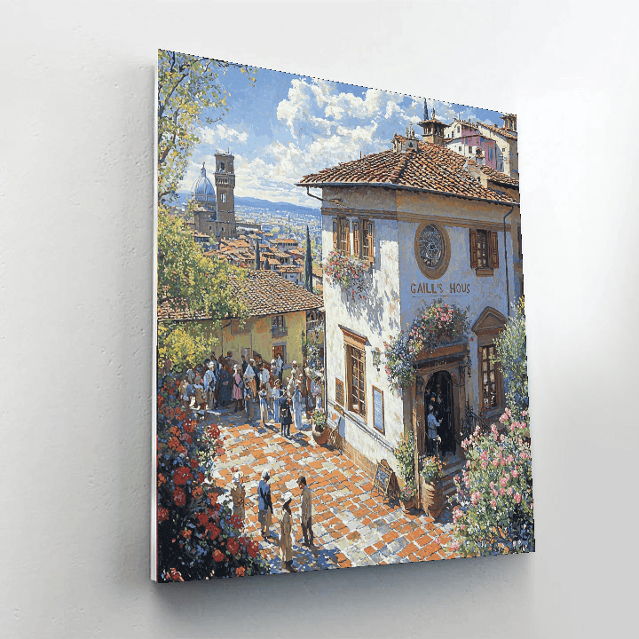 Galileo's House Paint By Numbers