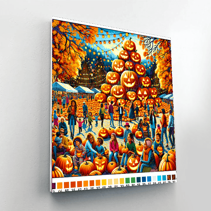 Keene Pumpkin Festival - Usa DIY Paint By Numbers