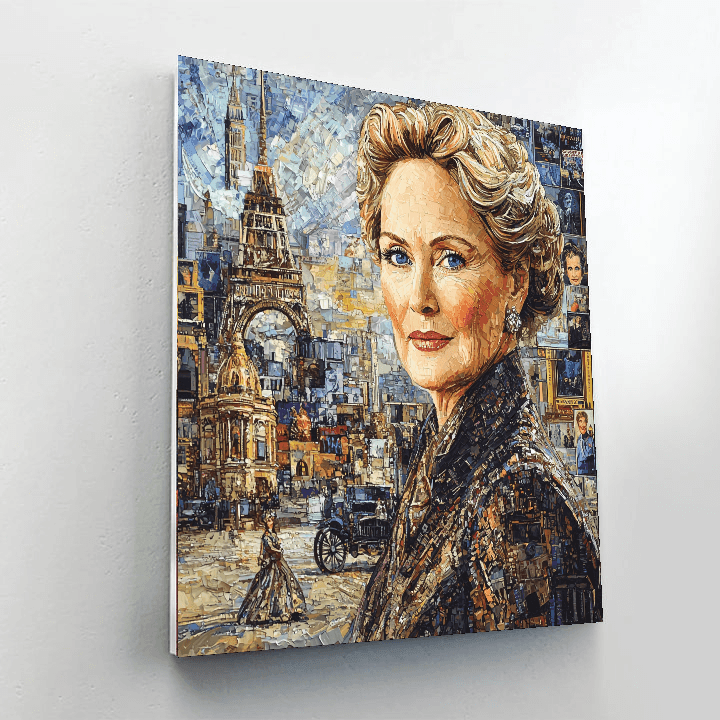 Meryl Streep: The Chameleon's Artistry In Hollywood Painting Number Kit