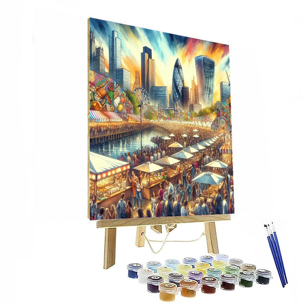 Taste Of Chicago - Illinois, Usa Paint By Number