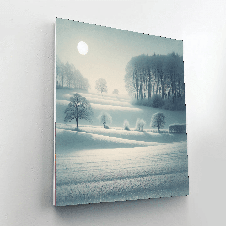 Winter Solstice Haven Number Painting