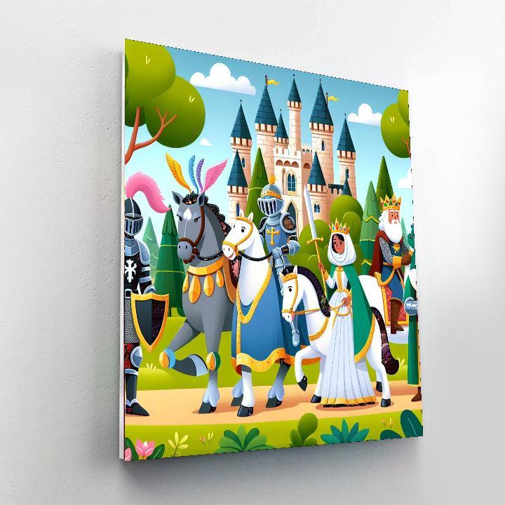 Medieval Times Adventure Paint By Color