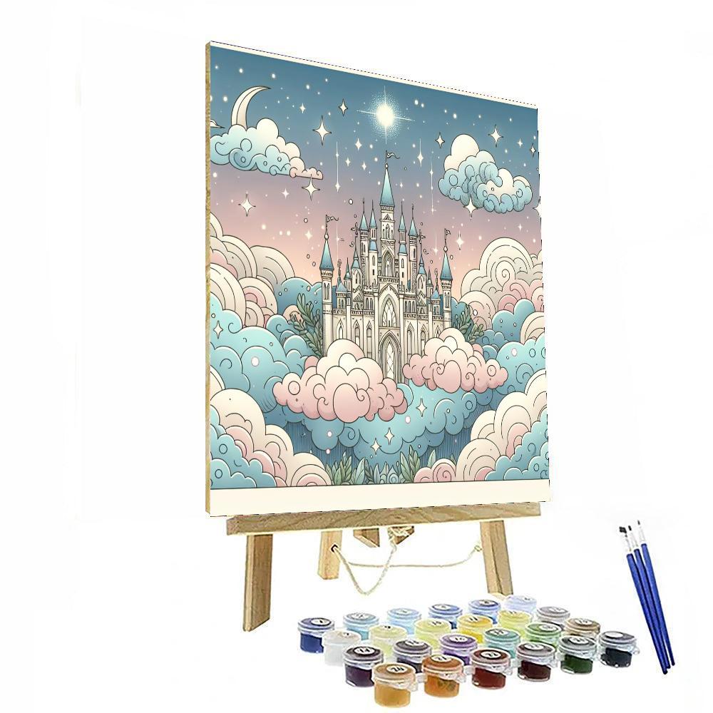 Cloud Castle Dreams Paint By Numbers Art