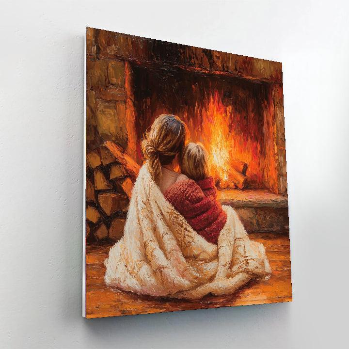 Nestled In Love Numbered Painting Kits