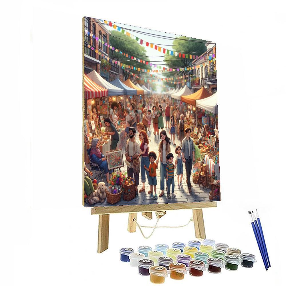 Abbot Kinney Festival - Venice Paint By Numbers