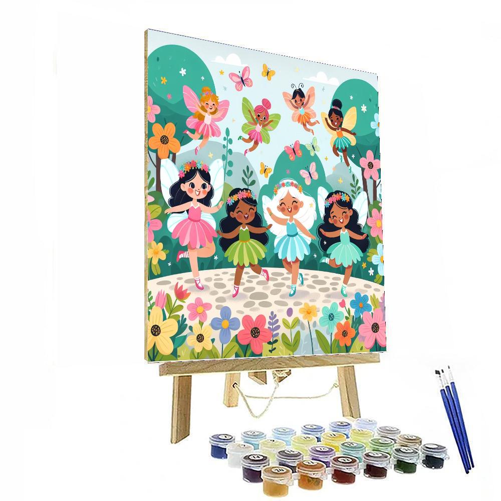 Adventure In The Enchanted Garden Paint By Numbers