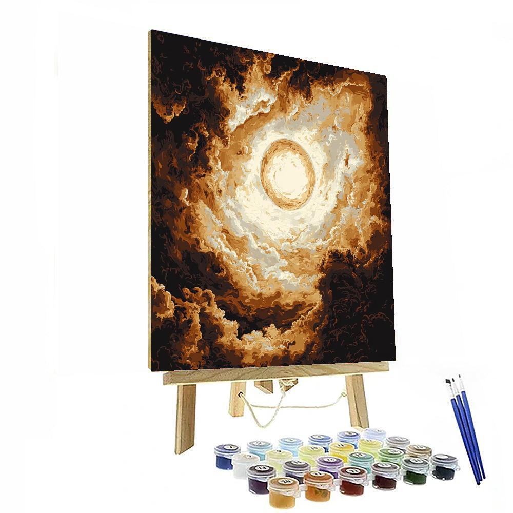 Caravaggio Inspired Celestial Revelation  Paint By Numbers Kits