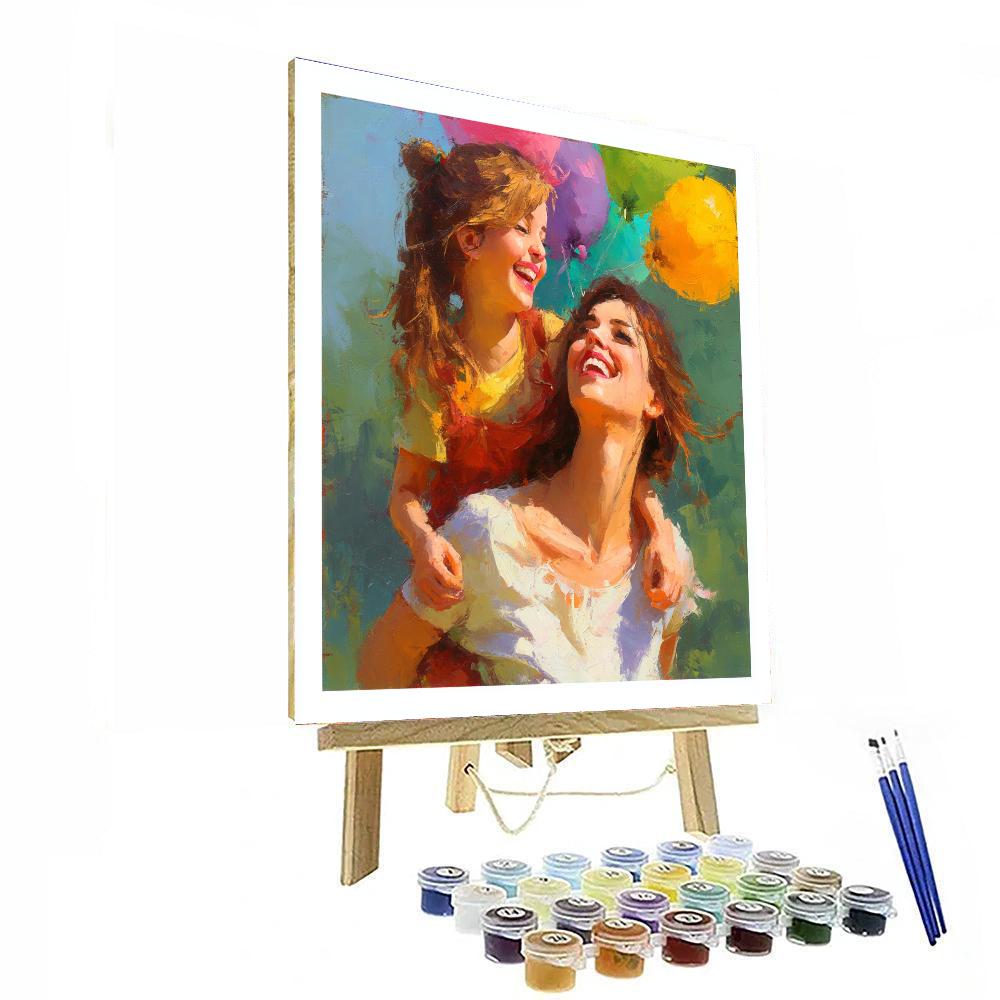 Celebrating A Mother's Love DIY Paint By Numbers