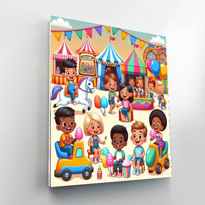 Sunny Carnival Fun Paint By Number