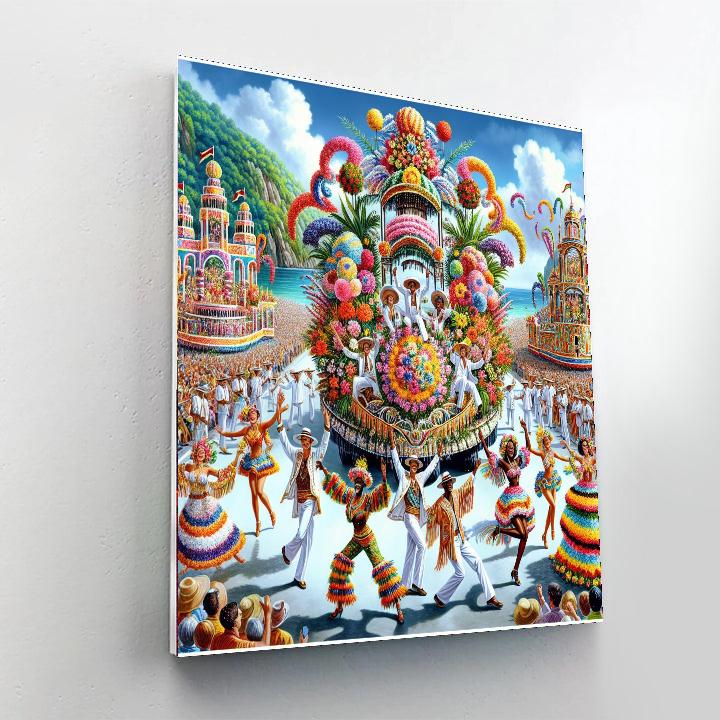 Fiesta De La Flor - Portugal Paint By Numbers Kits