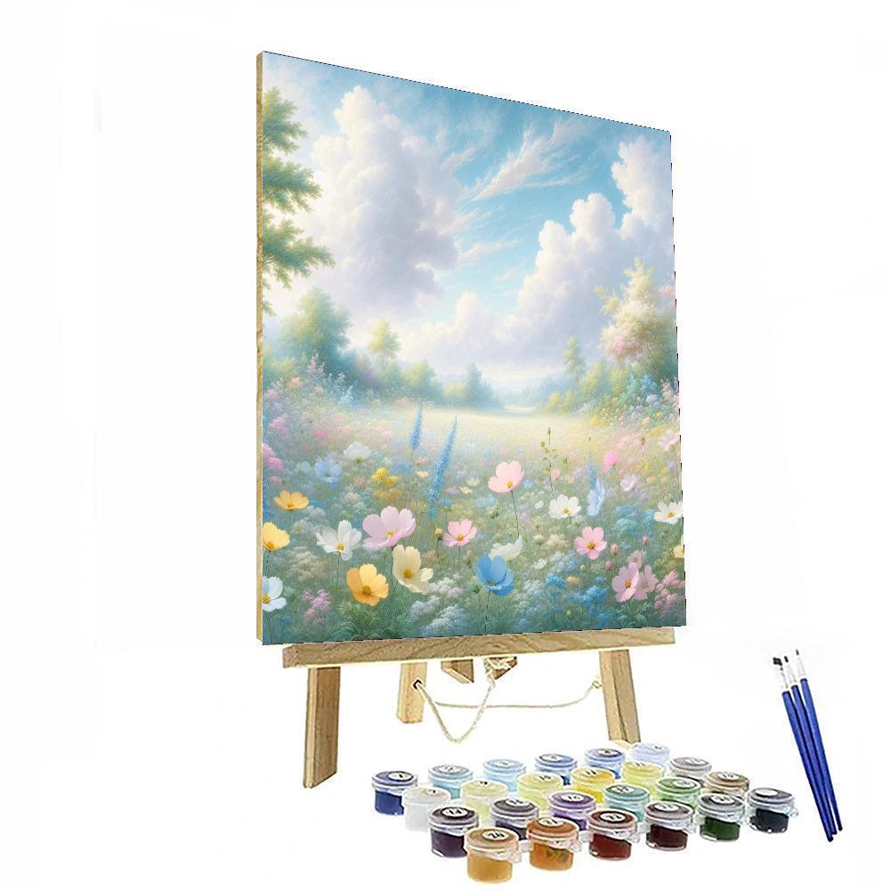 Pastel Meadow Daydream Paint By Number