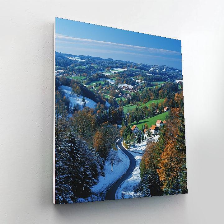 Black Forest High Road - Germany Numbered Painting Kits