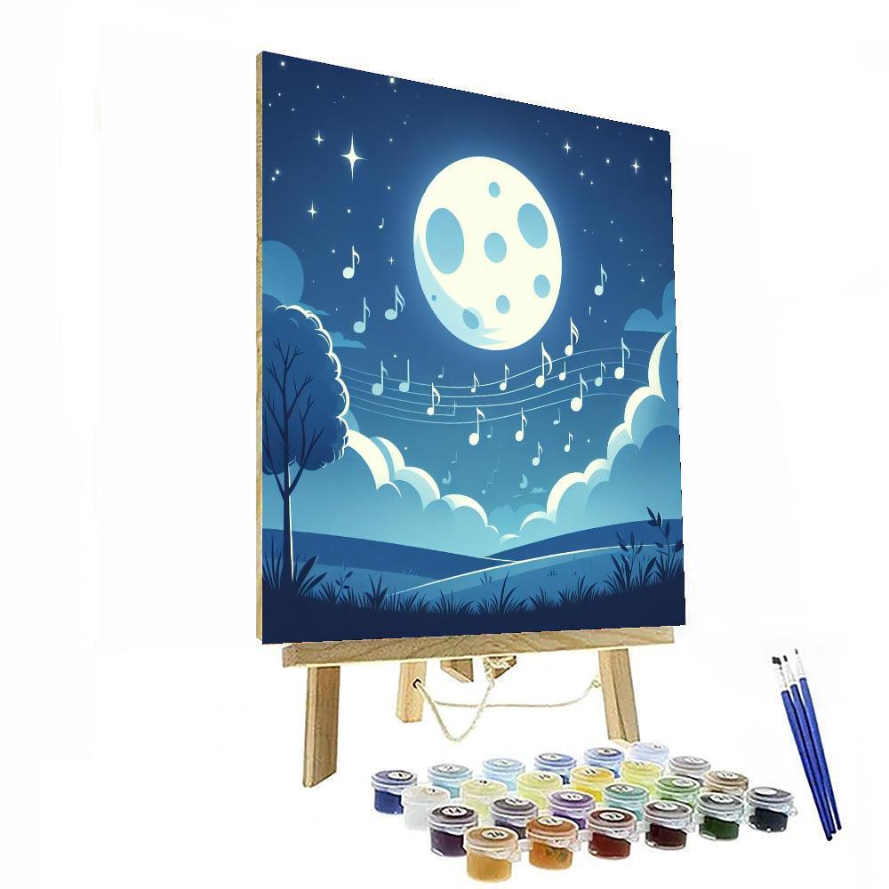 Moonlit Melody Numbered Painting Kits