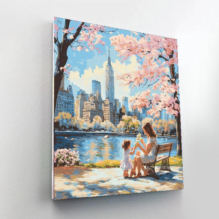 Sweet Moments Number Painting