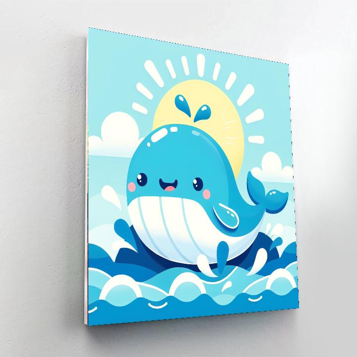 Wondrous Whale Adventure Numbered Painting Kits