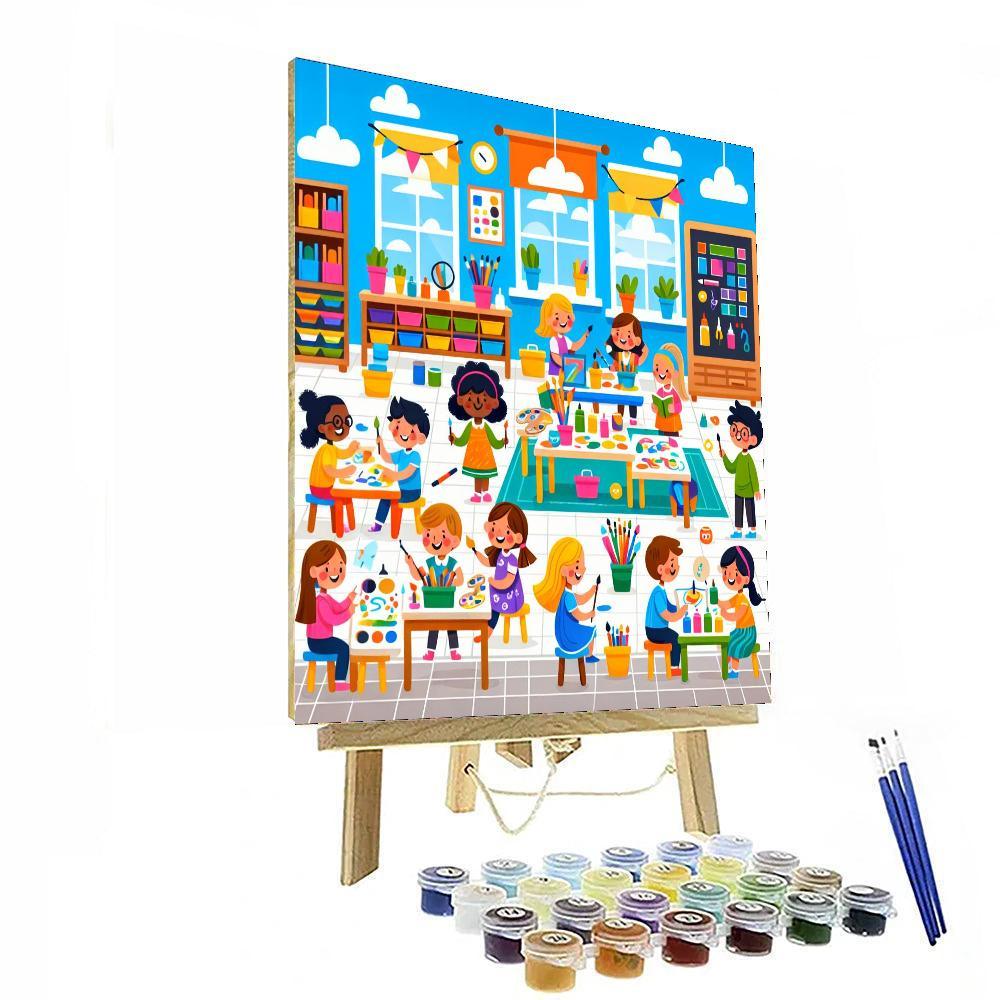 Creative Classroom Painting Number Kit