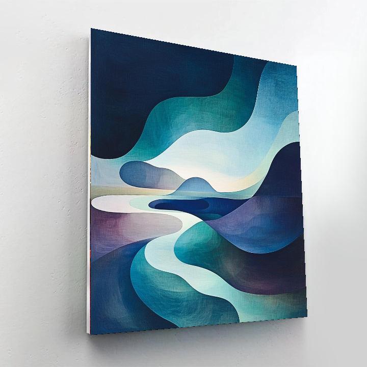 Max Ernst Inspired Reflections Of A Dream  Paint By Number