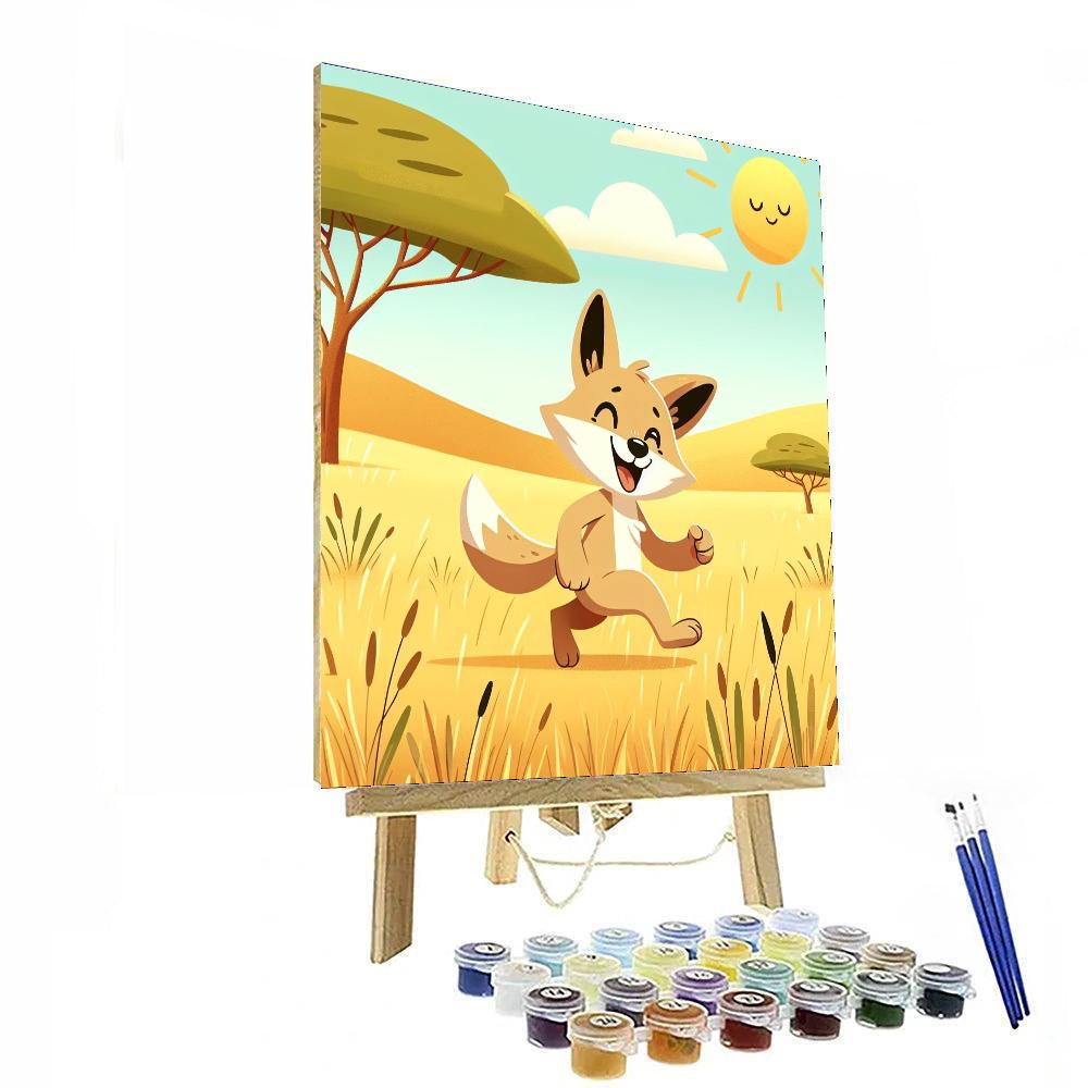 Jolly Jackal Numbered Painting Kits