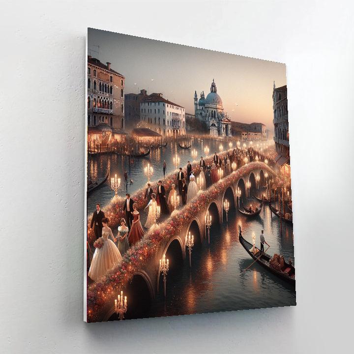 Festa Della Madonna Della Salute - Venice Numbered Painting Kits