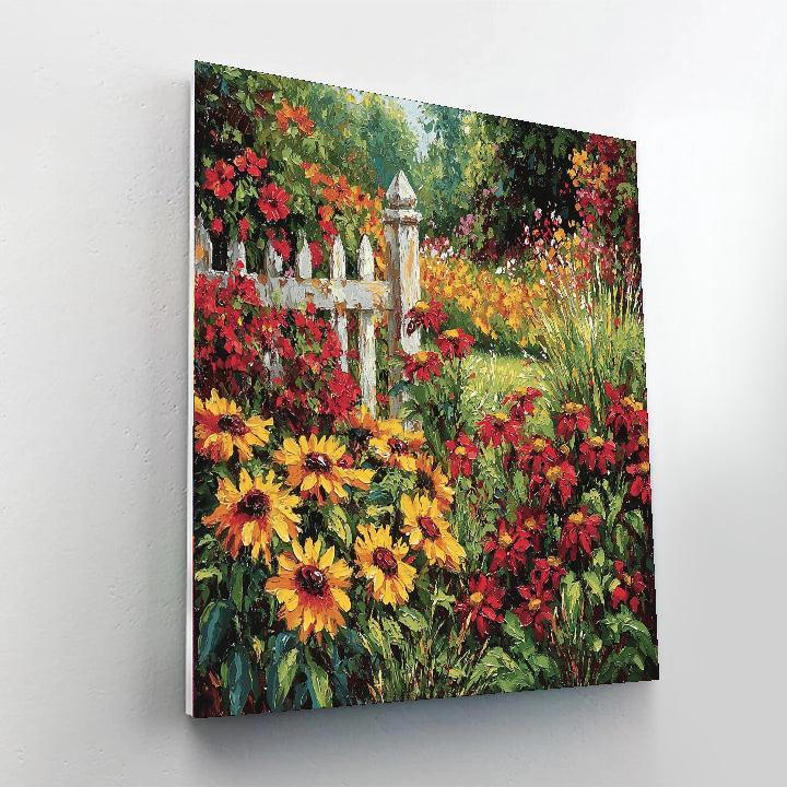 Edgar Degas Inspired Echoes Of The Garden  Painting By Numbers Kit