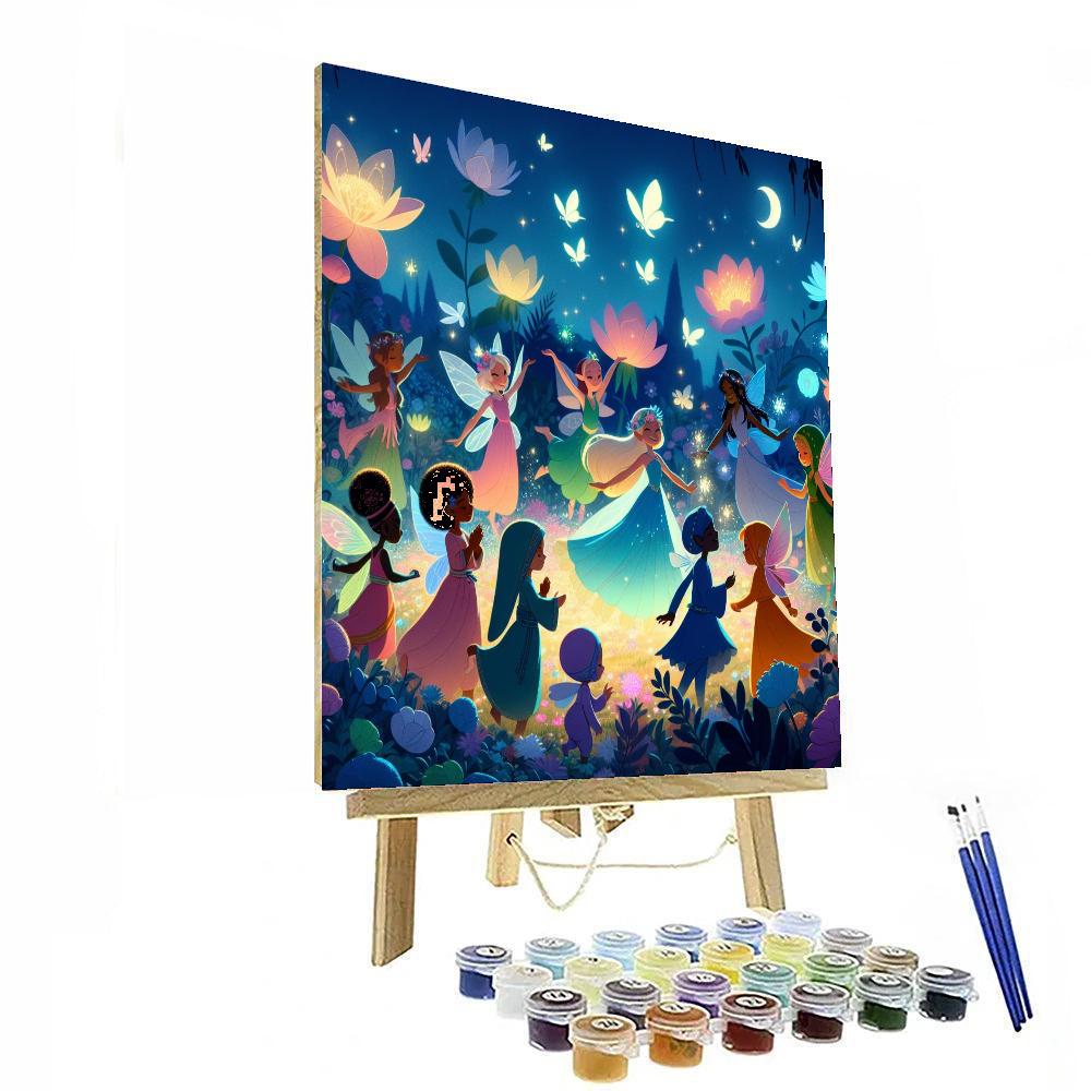 Fairy Garden Gala Paint By Numbers Art