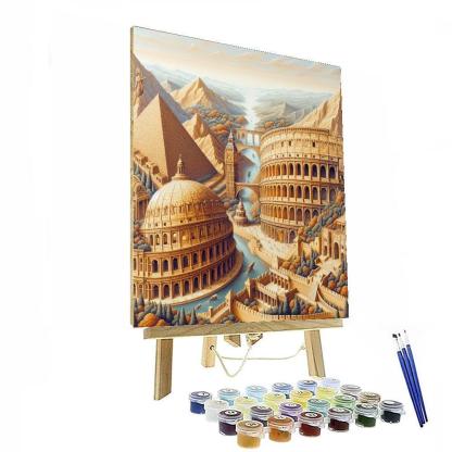 Historical Wonders Of The World Paint By Number