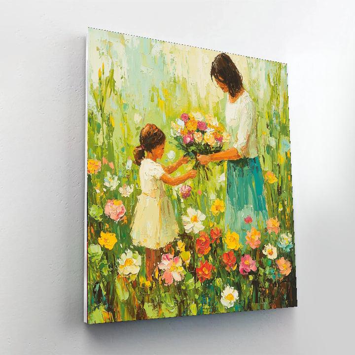 Mommy And Me In Bloom Paint By Numbers Kits
