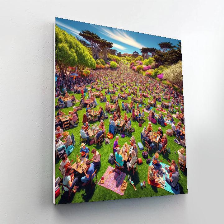 Wellington International Ukulele Orchestra Festival - New Zealand Paint By Numbers